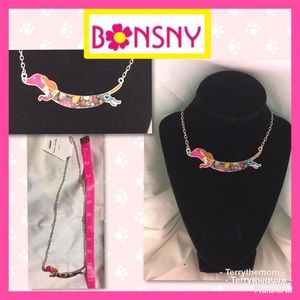 COPY - BONSNY flying Dachshund 20”, pink face